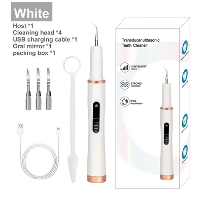 Household Ultrasonic Electric Teeth Cleaner, Whitening Water Flosser - 11