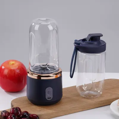 Tragbarer USB-Lade-Entsafter Mini kabelloses Saftglas Haushalt multifunktionaler kleiner Mixer Reisebecher - 7