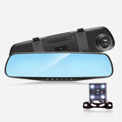 10 Zoll ADAS Dashcam 4K Rückspiegel Dual-Objektiv Rückfahrkamera - 8