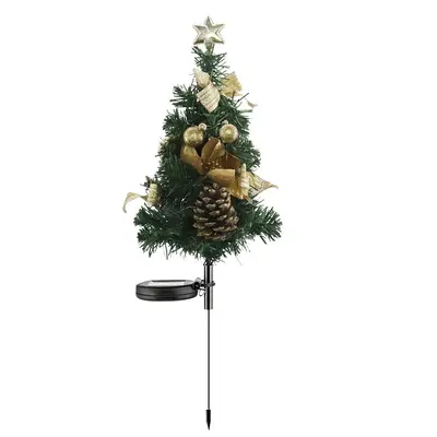 IP65 Su Geçirmez Solar LED Bahçe Lambası Dış Mekan Noel Ağacı Dekoratif - 9