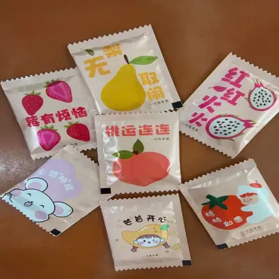 Individually Packed Food-Grade Thick PE Disposable Gloves - 12