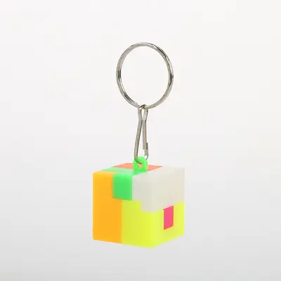 Creative Children's Intelligence Cube Building Blocks with Keychain - 4