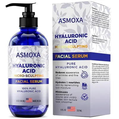 跨境专供 Hyaluronic acid 玻尿酸精华液 保湿补水滋润面部精华 - 6