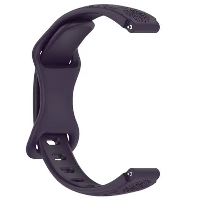 Laser-Engraved Silicone Strap for Xiaomi Mi Band 8/9/10/11 - 12