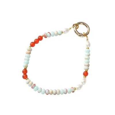 Shoushan-Stein Handykette, Dopamin-Stil, kurz und lang