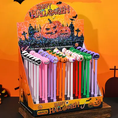 Halloween Themed Cute Cartoon Gel Pen for Students - 8