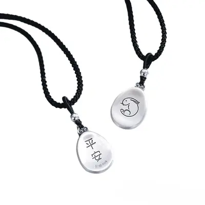 999 Saf Gümüş Yılan Burcu Kolye Unisex - 6