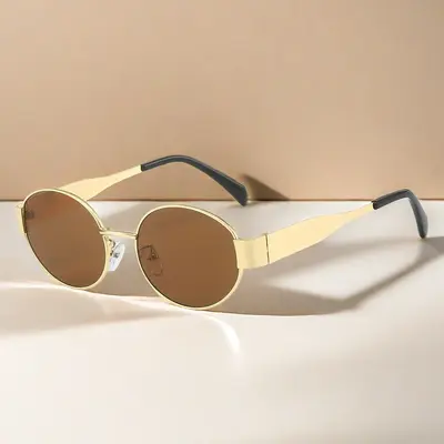 2026 Yeni Model Oval ve Küçük Yuvarlak Moda Güneş Gözlüğü - 13