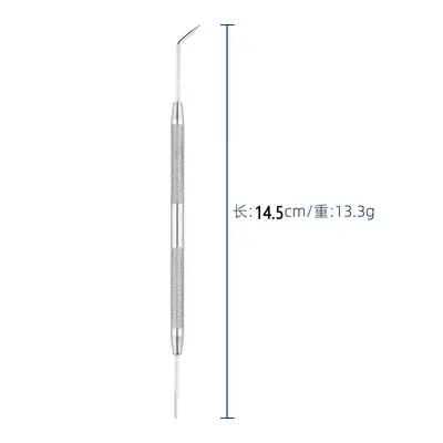 Stainless steel dental cleaning tools set - 12