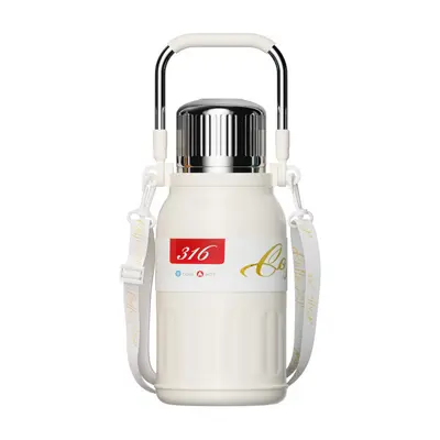 Large Capacity 316 Stainless Steel Thermos Flask, Outdoor - 7