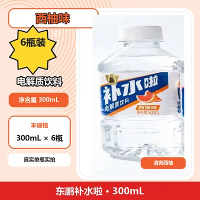 Dongpeng Electrolyte Drink Lemon Flavor 300ml x 6 Bottles - 10
