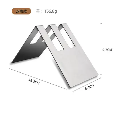Edelstahl-Filterhalter im Fächerdesign für V60 - 9