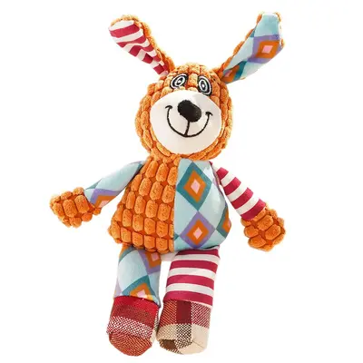 Squeaky Plush Dog Toy, Durable, for Shiba Inu and Corgi - 6