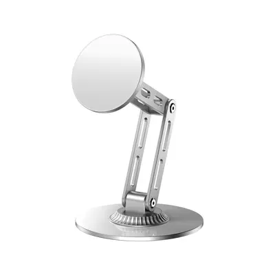Metal Rotating Magnetic Desktop Phone Holder, Three-Axis Adjustable - 5