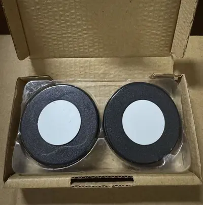 Autorückspiegels kleine runde Spiegel 360 Grad verstellbar Glas klebendes Rücksichtsspiegels breites Sichtfeld Auto Klebspiegel Weitwinkel-Blindfleckspiegel - 11