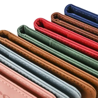 RFID-Blocking PU Passport Cover, Color-Changing, Multifunctional