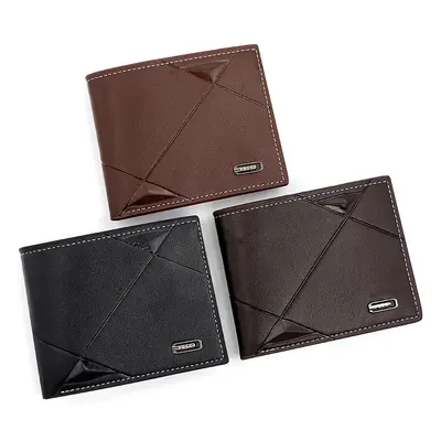 Men's Short Wallet, Multi-Card Slots, Slim Model - 5