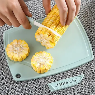Ceramic Knife Set 3 Pieces with Cutting Board and Peeler