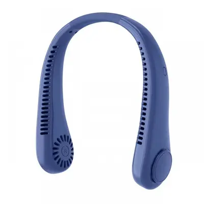 USB Rechargeable Neck-Hanging Mini Fan, Portable Silent Bladeless - 10