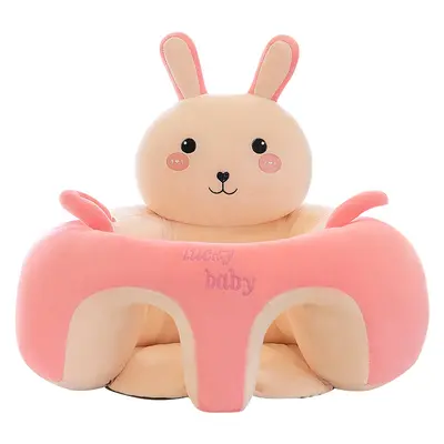 Plüsch-Babysofa zum Sitzenlernen mit sturzsicherer Rückenlehne
