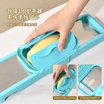 Double-door kitchen grater and slicer for potatoes and vegetables - 4
