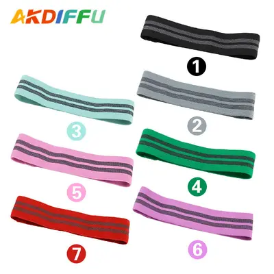 Yoga Cotton Resistance Band Hip Circle Non-Slip