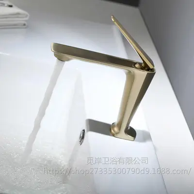 All-Copper Hot and Cold Basin Faucet, Gunmetal - 10