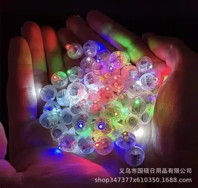 Bunte dekorative LED-Ballleuchten für Feiertage - 7