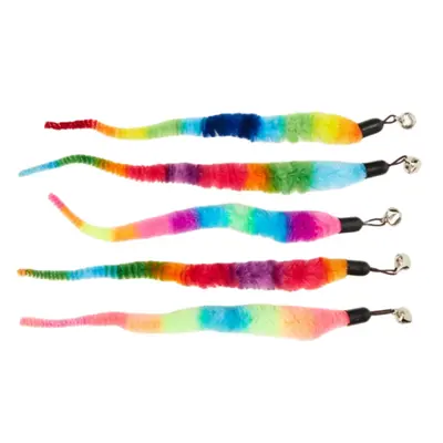Colorful Caterpillar Cat Teaser Replacement Head 22cm - 4
