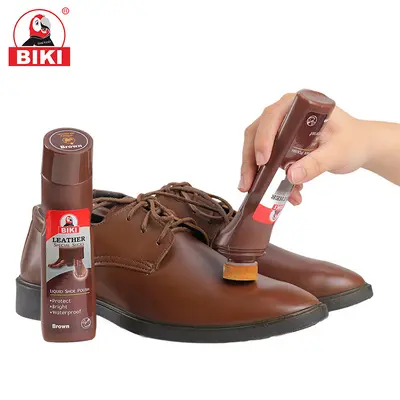 Биаоци Жидкий крем для обуви из кожи Black Leather Care Oil Palm Colorless Artifact Classic Liquid Shoe Polish Care Leather Shoe Polish Shoe Shine