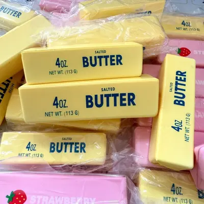 PU Slow Rebound Butter Stick Squishy Stress Toy for Kids and Adults