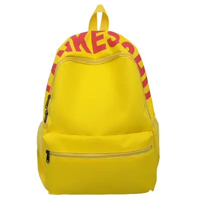 Women's Backpack with Printed Letter Pattern, Large Capacity School and Casual Backpack - 10