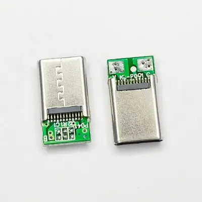16P Type-C Male Plug, Two-Core Strap Type, Fast Charging