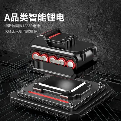 Support processing and wholesale foreign trade home electric screwdriver impact drill hand drill tool lithium electric drill set combination
