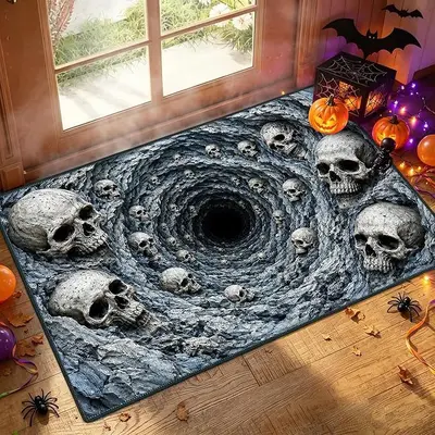 3D-Eingangsmatte, strapazierfähig, Halloween-Dekoration - 12