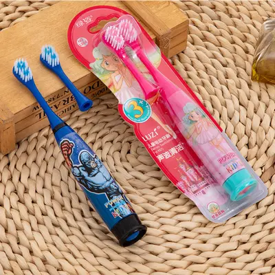 Children's Electric Toothbrush, Small Head, Soft Bristles, Sonic - 2