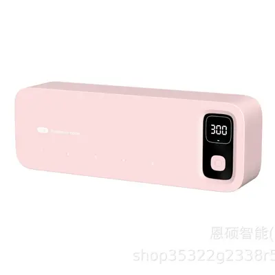 UV Toothbrush Sterilizer Disinfection Box Automatic Drying Electric Bath Storage Rack Wall-mounted No Drilling - 9