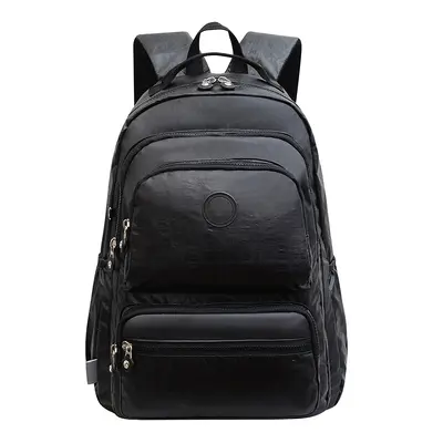 Wasserdichter Canvas-Rucksack, mehrere Fächer, große Größe - 7