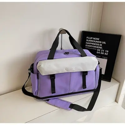 Moda-Reisetasche grenzüberschreitend große Kapazität Sporttasche für Herren Trocken- und Nassraum-Trennung komfortable Damenrucksackreisetasche Umhängetasche - 9