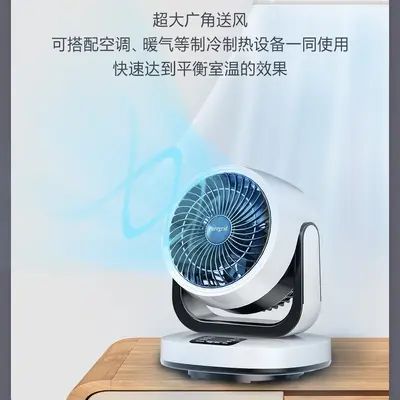Tisch- und Standventilator, oszillierend, Mini-Luftumwälzung für Büro und Zuhause