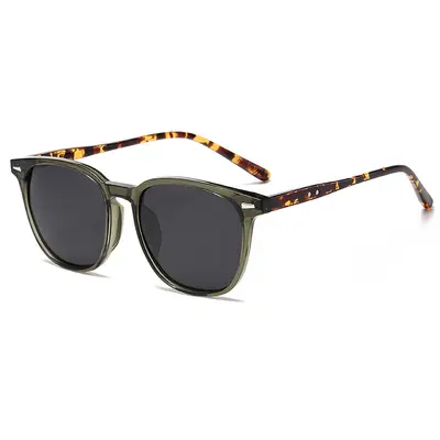 Retro Square Sunglasses for Small Faces, Anti-UV, Unisex - 3