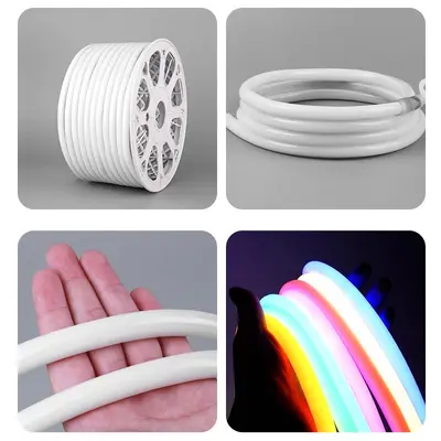 220V flexible Lichtstreifen LED-Streifen rund Outdoor wasserdicht Neonlicht Stimmungslicht Werbung Beleuchtungskabel