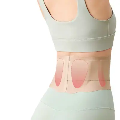 Medical Grade Lumbar Support Belt with Disc Support for Squats and Fitness