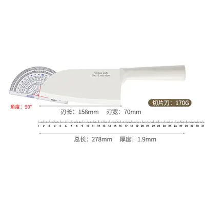 Kitchen knife set combination cutting board complete utensil set - 11