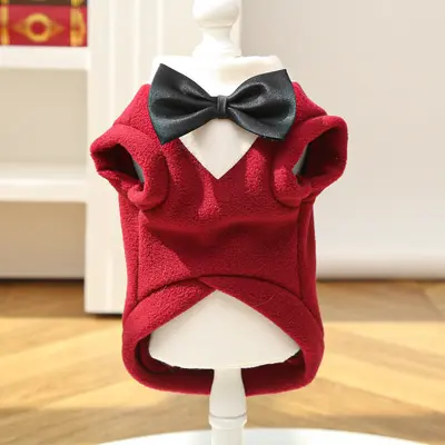 Autumn Winter Dog Clothing for Large Dogs, Suit for Golden Retriever and Corgi - 8