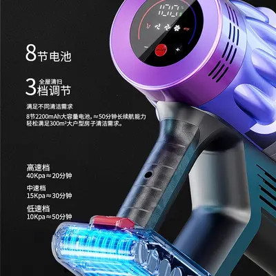 Amazon Best-Selling Cordless Vacuum Cleaner Household High Suction Powerful Convenient Handheld Multifunctional Home Vacuum
