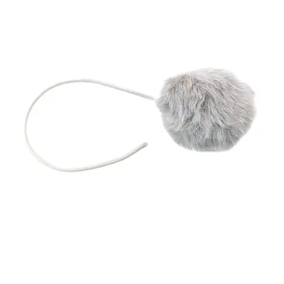 Hanging Sisal Fluffy Cat Teaser Ball, Cat Tree Accessory - 6