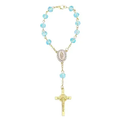 Crystal Car Rearview Mirror Hanging Prayer Beads - 4