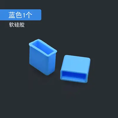 Standart USB erkek toz fişi kapağı USB veri kablosu şarj kablosu fişi toz kapağı U disk koruyucu kapak fişi - 12
