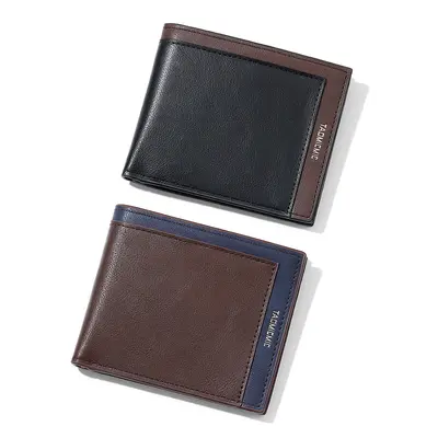 Erkek Cüzdanı, Retro PU Deri Görünümlü Kartlıklı Clutch - 4